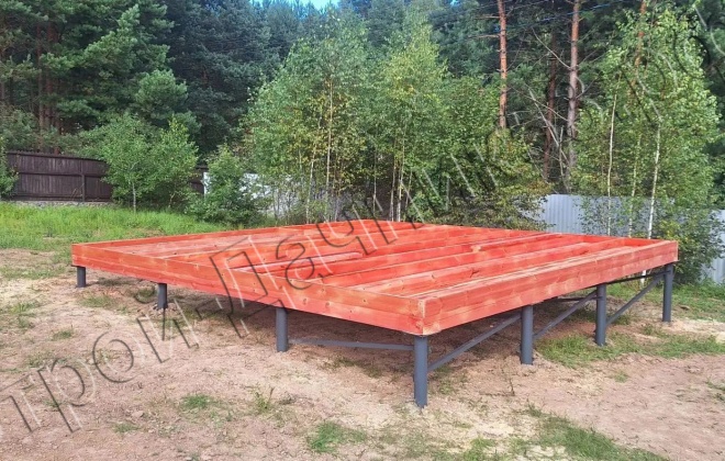 4 Каркасный дом Д–19, 6x6 м, 36 М², Тульская область, Заокский район, КП Наткино (15)